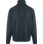Sweatshirt Job + meio fecho azul-marinho