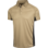Polo Dry-Tech de Trabalho Bege / Preto