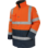 Parka de Trabalho Alta Visibilidade 3/2 Laranja/Azul-marinho