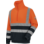 Sweatshirt de Trabalho Alta Visibilidade 2/2 Laranja/Azul-marinho
