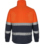 Polar de Trabalho Alta Visibilidade 1/2 Laranja/Azul-marinho