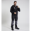 Sweatshirt de trabalho com fecho com capuz preto