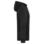 Sweatshirt de trabalho com fecho com capuz preto