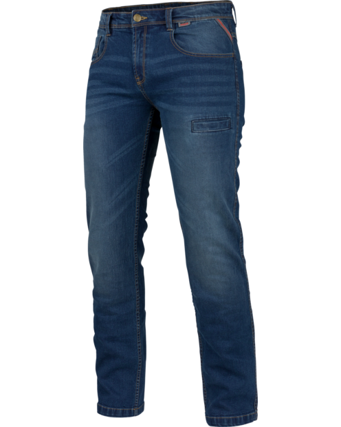 Jeans de trabalho Stretch X Azul