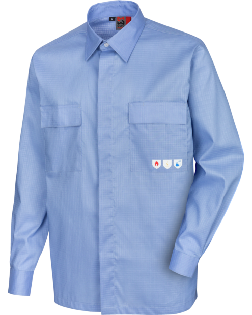 Camisa multinorm azul-celeste