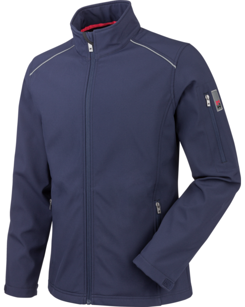 Softshell de Trabalho City Azul-marinho
