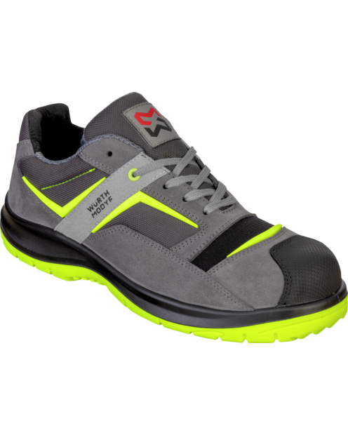 Sapatos de segurança Eléctrico Stretch X SB PE FO WRU Cinzento/Amarelo