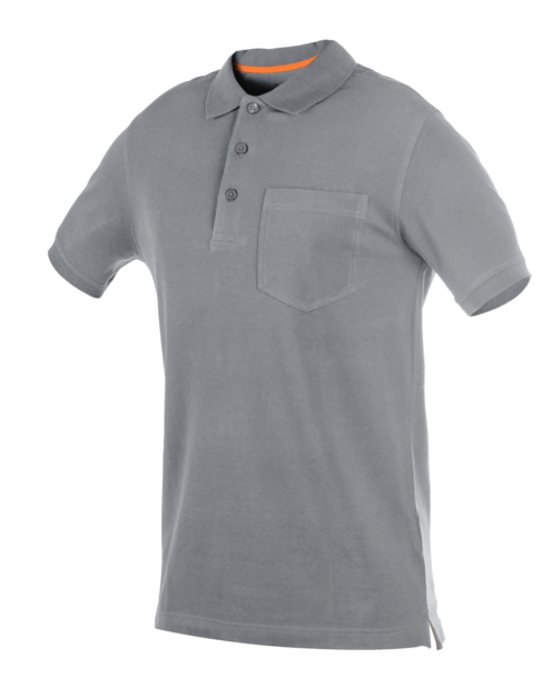 Polo Job + Com Bolso Cinzento