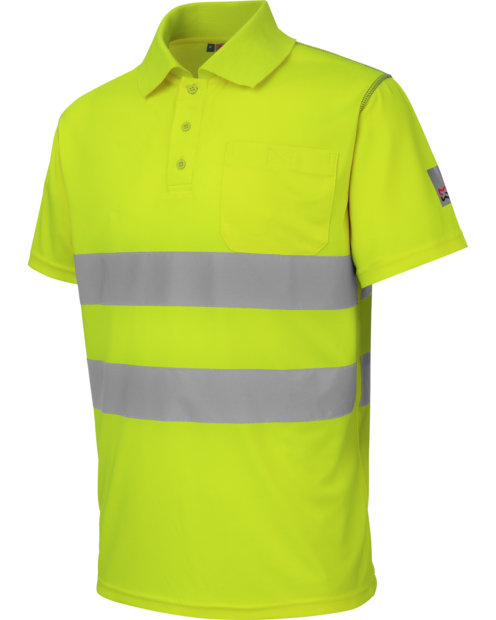 Polo de Trabalho Alta Visibilidade 2/2 Amarelo