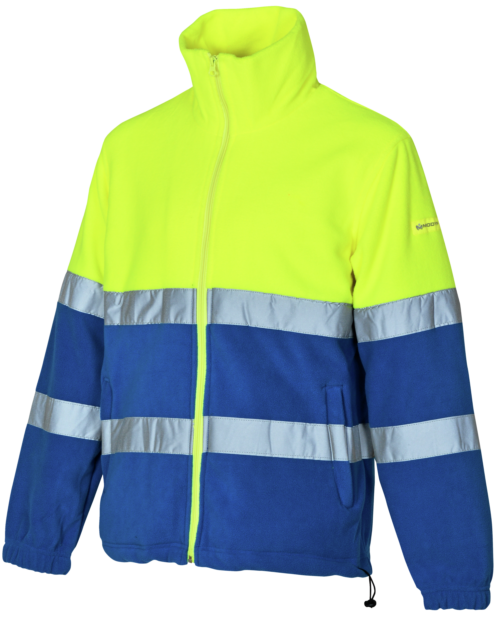 Polar de Trabalho Alta Visibilidade 1/2 Amarelo/Real