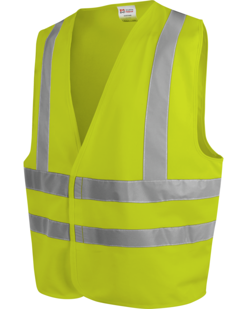 COLETE AV AMARELO FAIXA VERTICAL