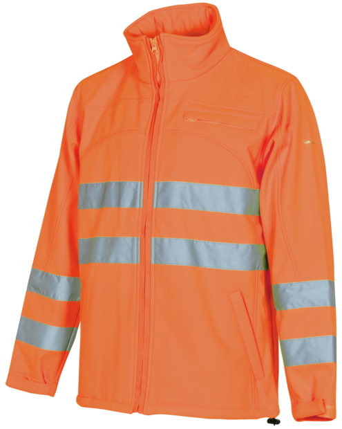Softshell de trabalho Alta Visibilidade 2/2 Laranja